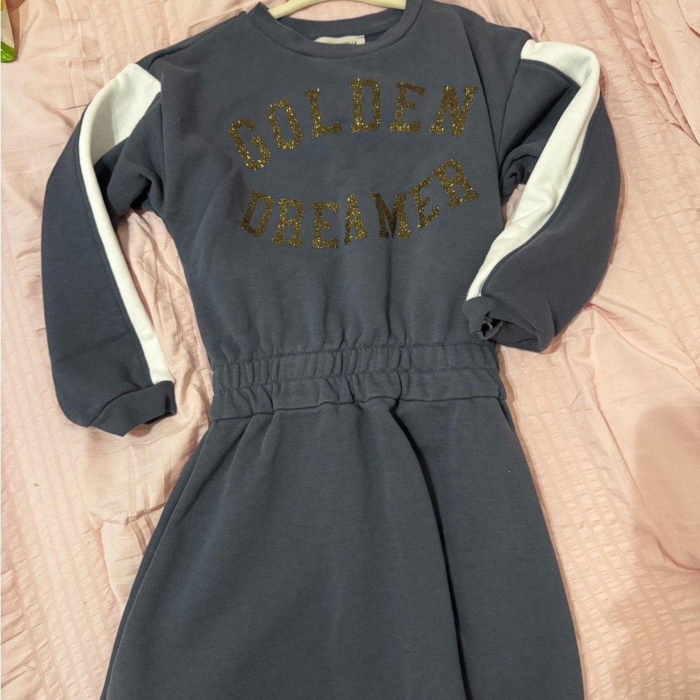 Golden Goose Multicolored Casual Long Sleeve Sweater Dress